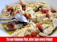 Friday Fish Dinners